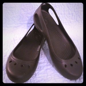 Women's Sz 11 Kadee Work Flat Black NWOT